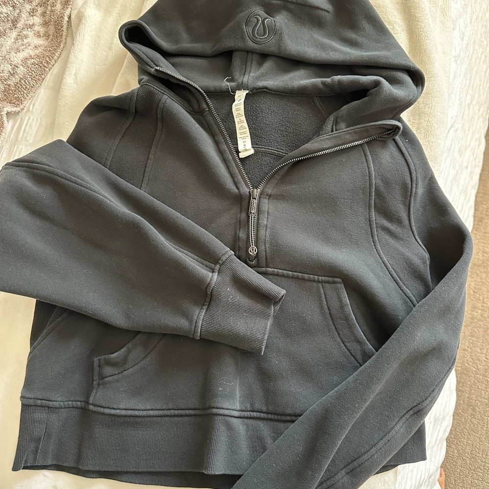 lululemon oversized scuba half zip